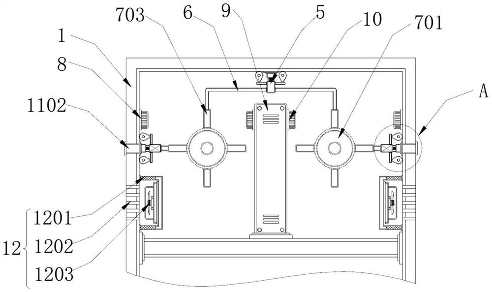 Multi-component waste gas online monitor