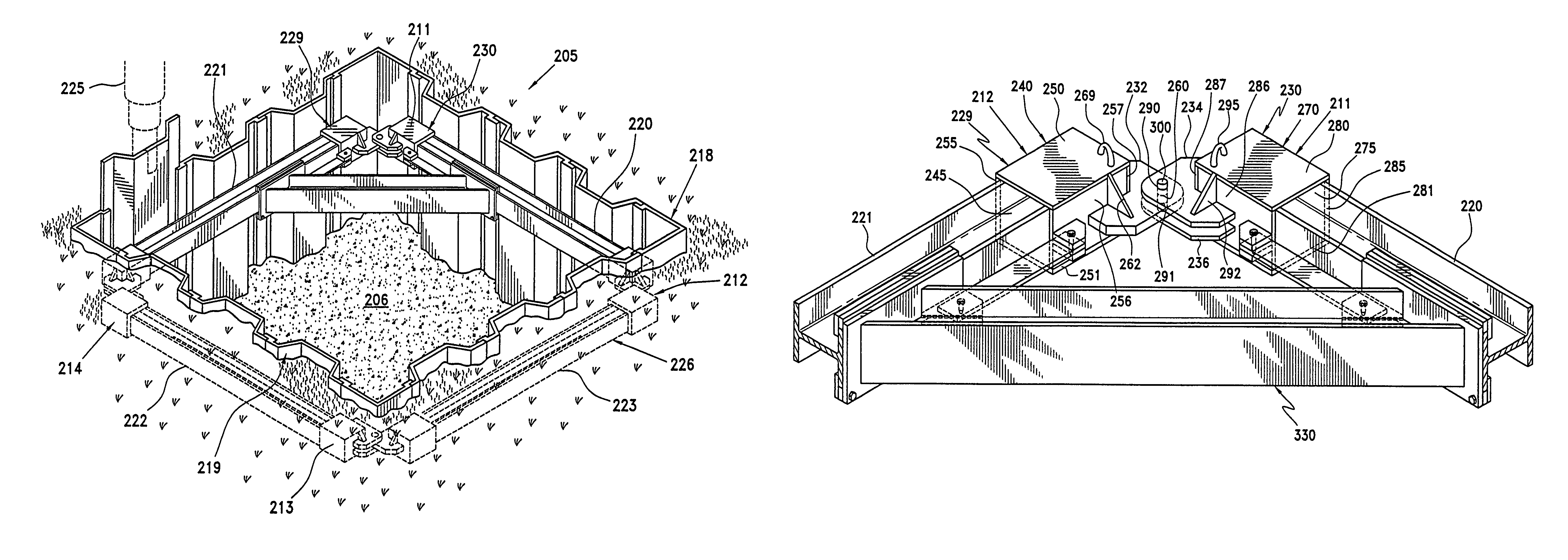 Corner connection for temporary shoring