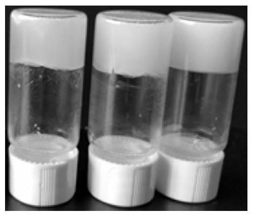 Method for inhibiting moon cake oil return by using gel oil-based grease