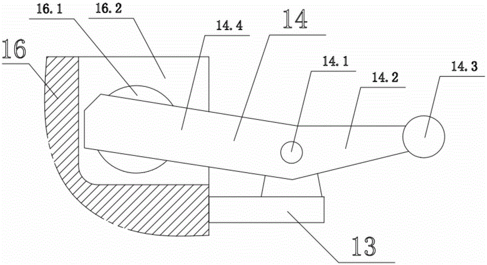 Protection mechanism of horizontal injection molding machine