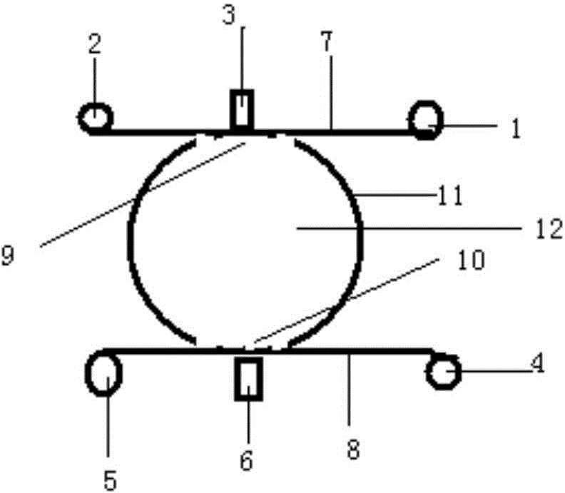 Dust sensor based on continuous transformation barrier layer