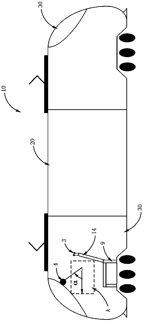 Active noise reduction system and method for trains