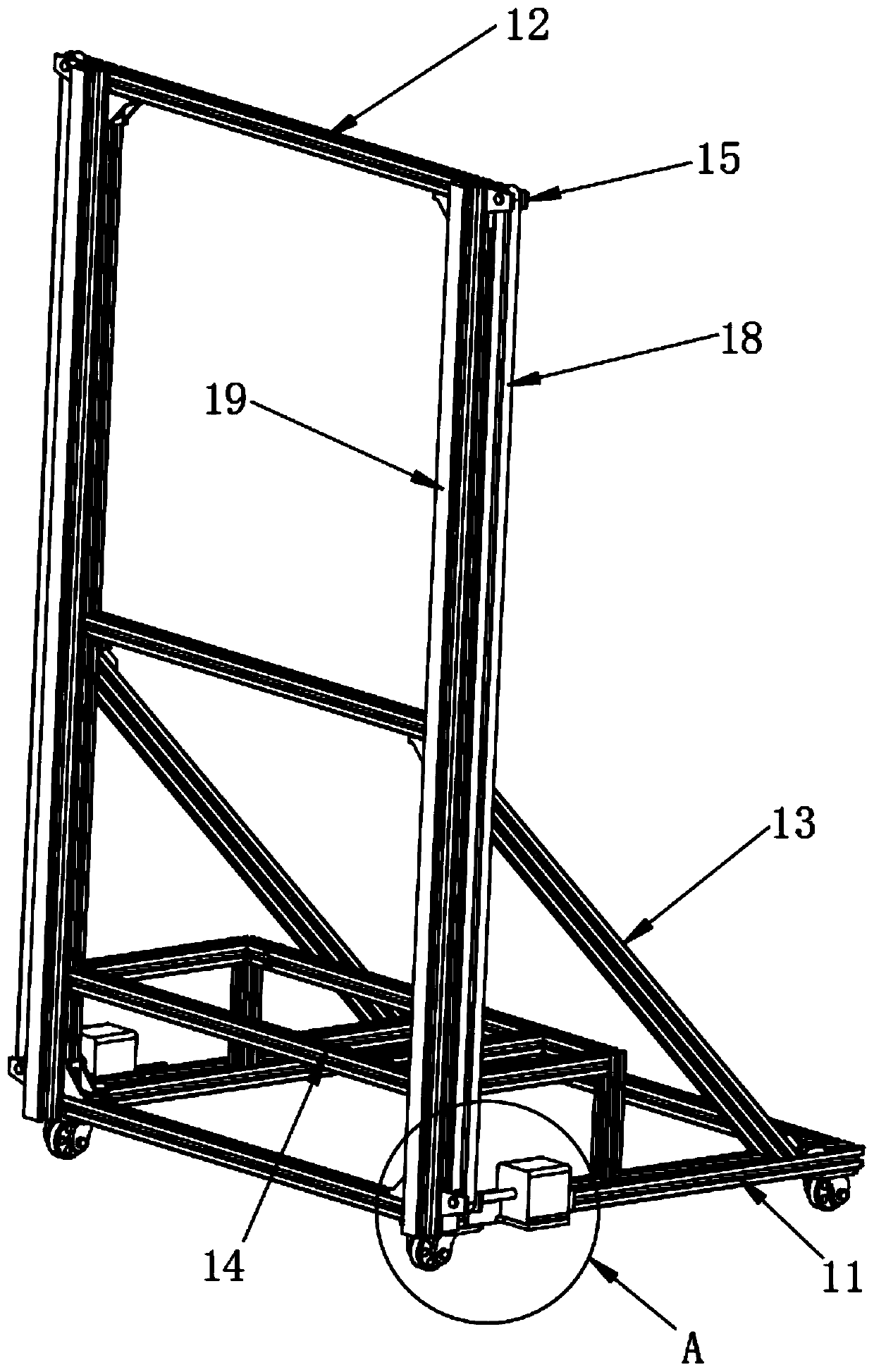 High-efficiency polishing equipment for building wall face construction and treatment method thereof