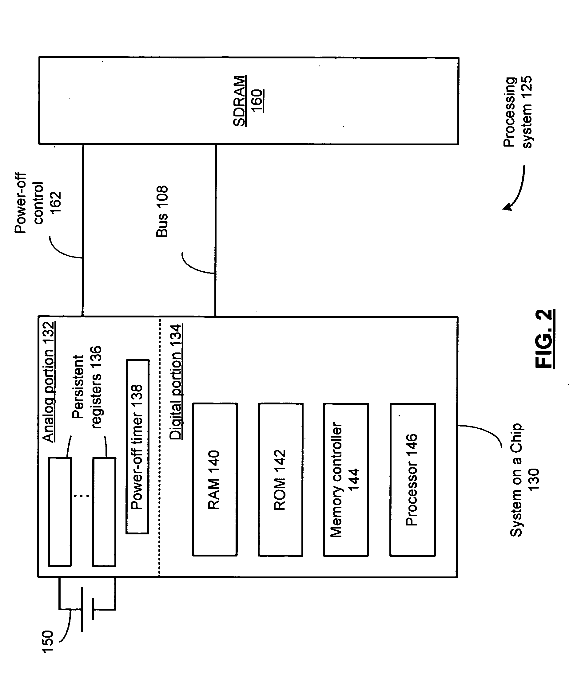 System on a chip integrated circuit, processing system and methods for use therewith