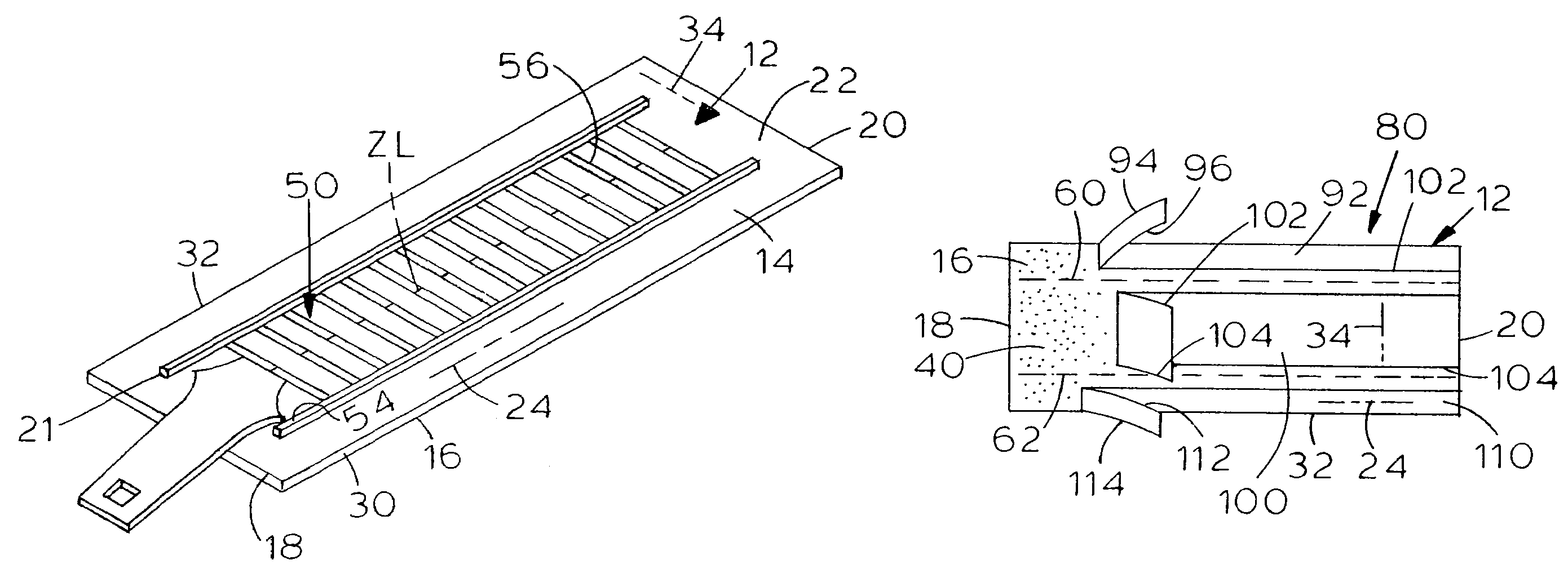 Zipper attachment and a method of making the improved zipper attachment