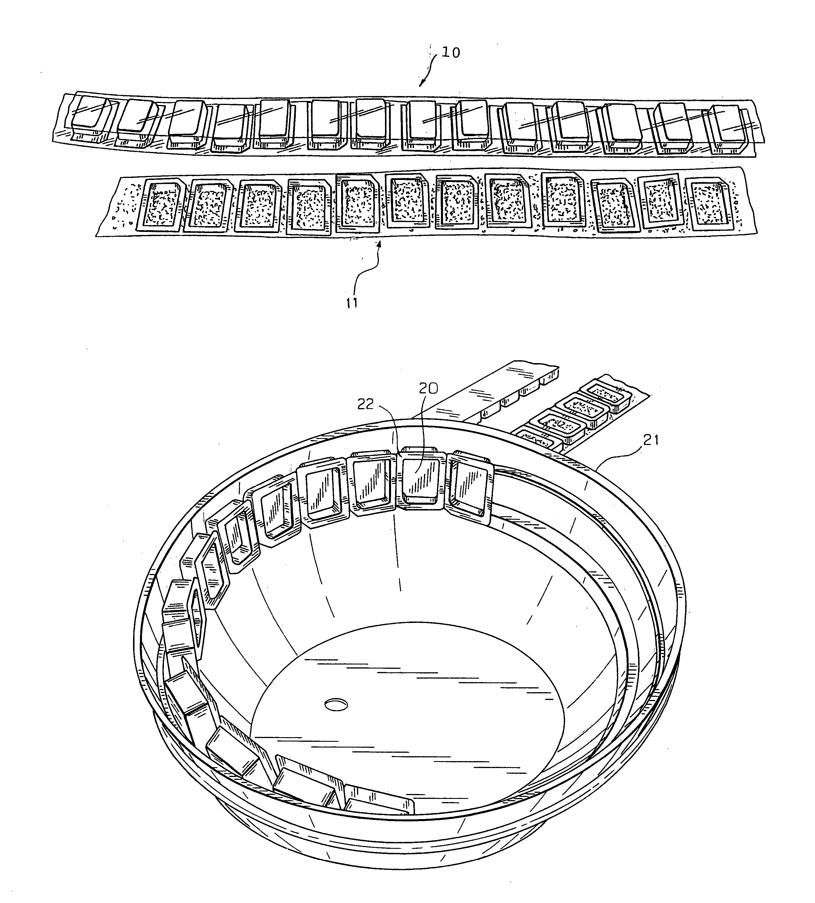 Acoustic shock wave attenuating assembly