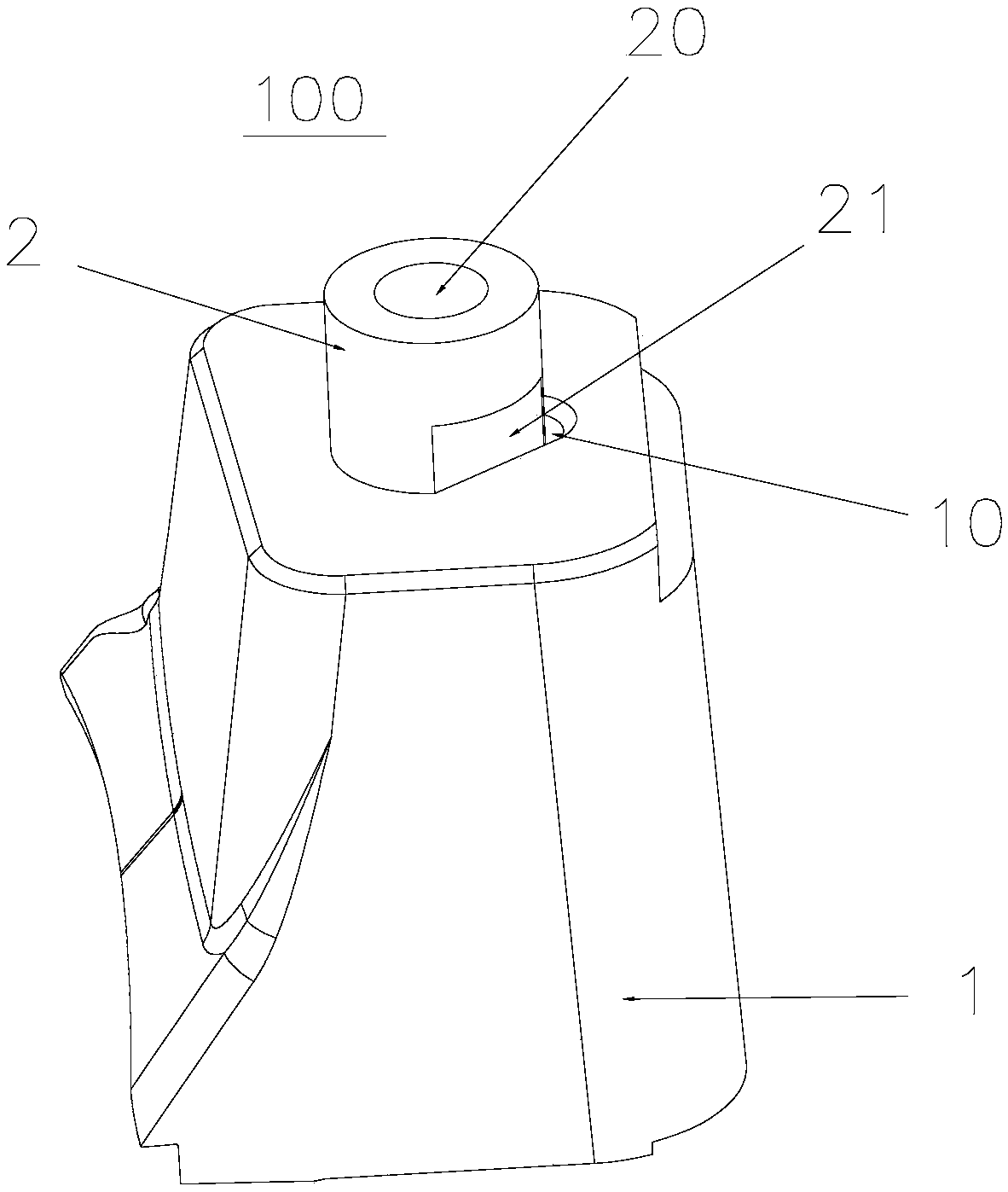 Punching tool for ejection block connecting rod fixing hole and use method thereof