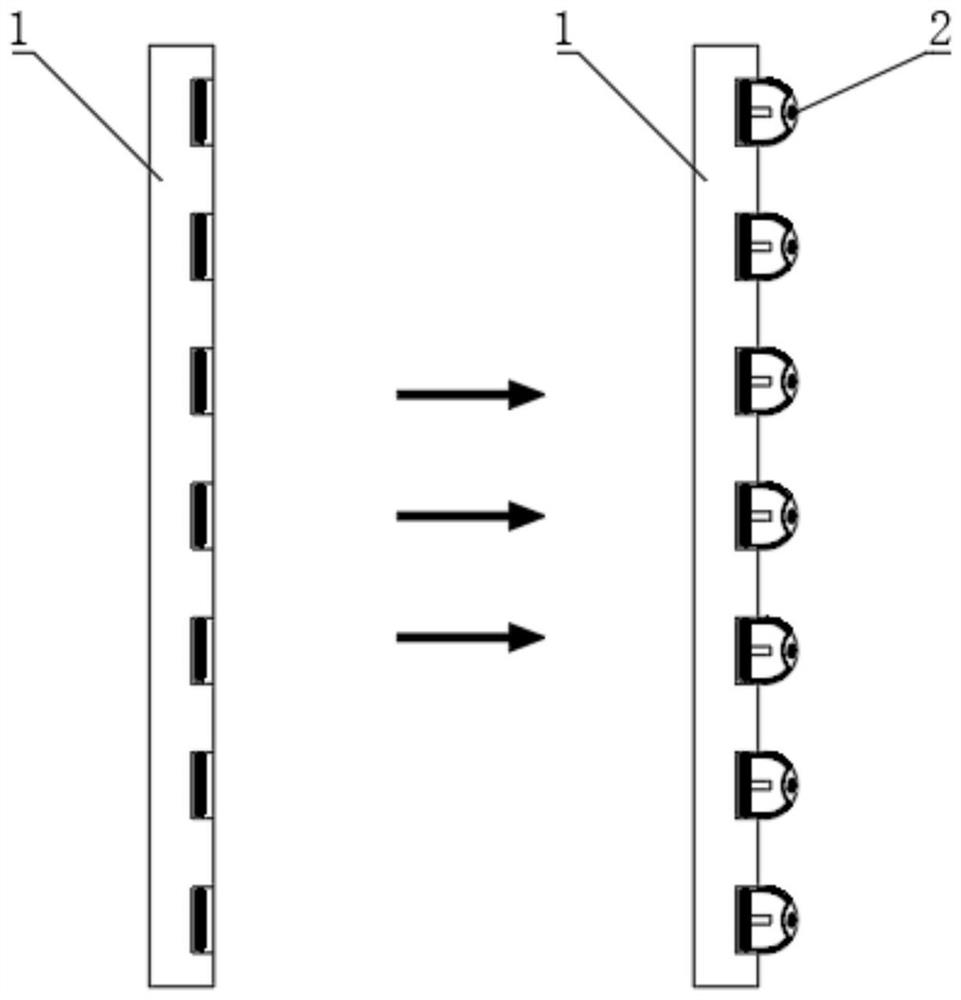 Impermeable ceramic tile for building exterior wall and using method thereof