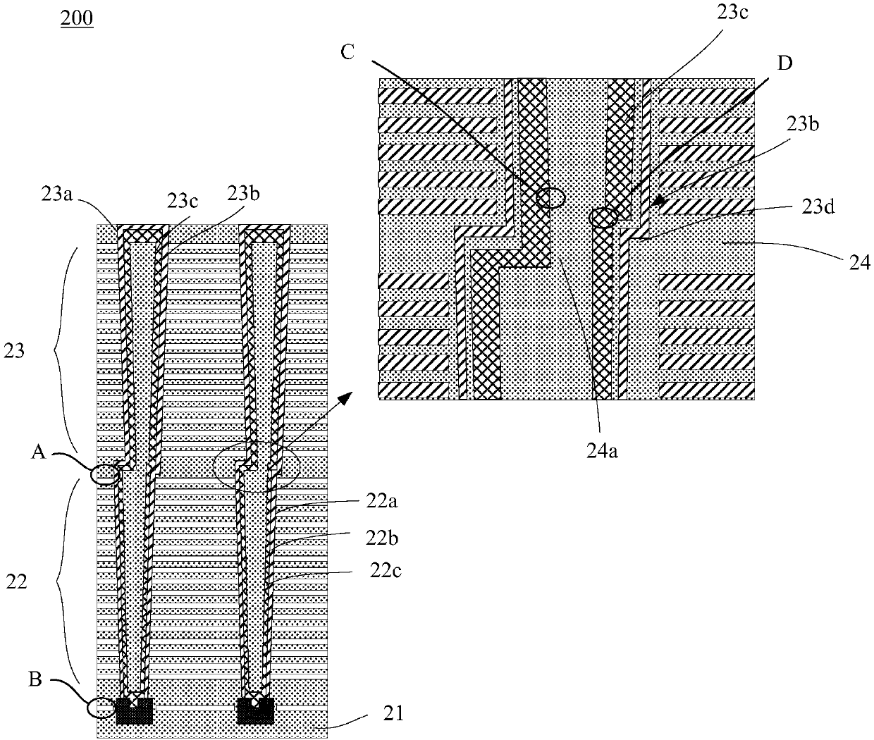 Method for forming three-dimensional memory and three-dimensional memory