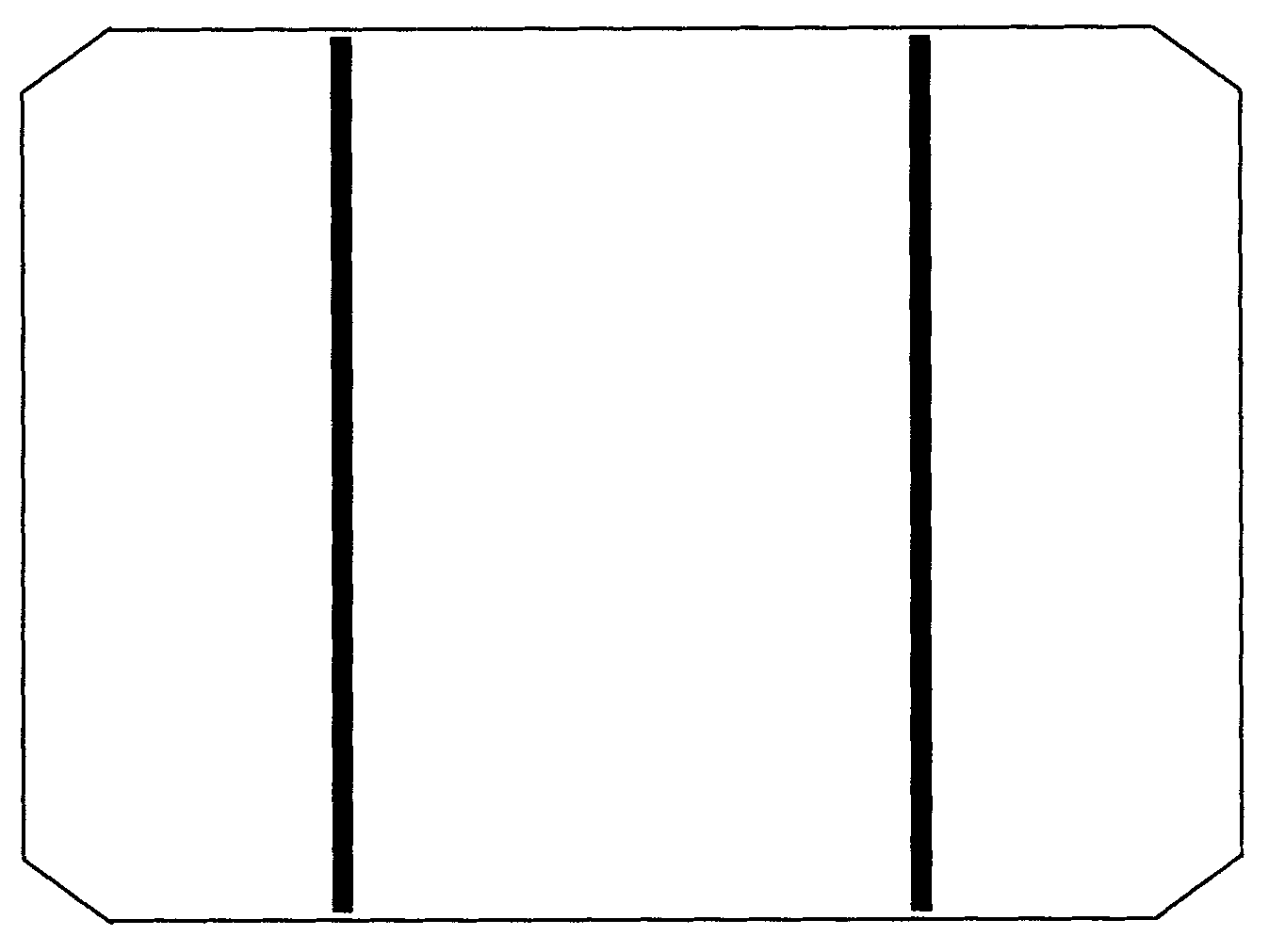 Back electrode design method for reducing unit consumption