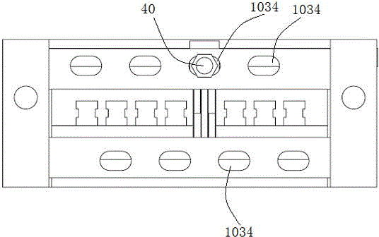 Piezoelectric ceramic needle selecting machine with adjustable piezoelectric ceramic driving sheet