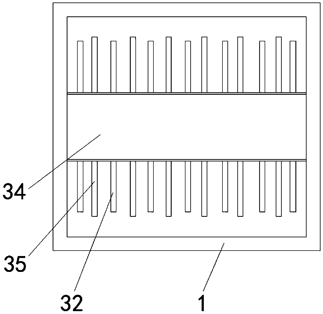 Full-automatic high-efficiency electrostatic dust removal device