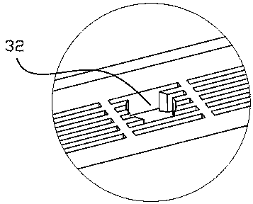 Electromagnetic label pushing device for labeling machine