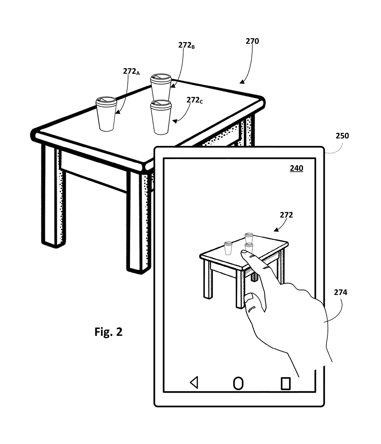 Space extrapolation for robot task performance