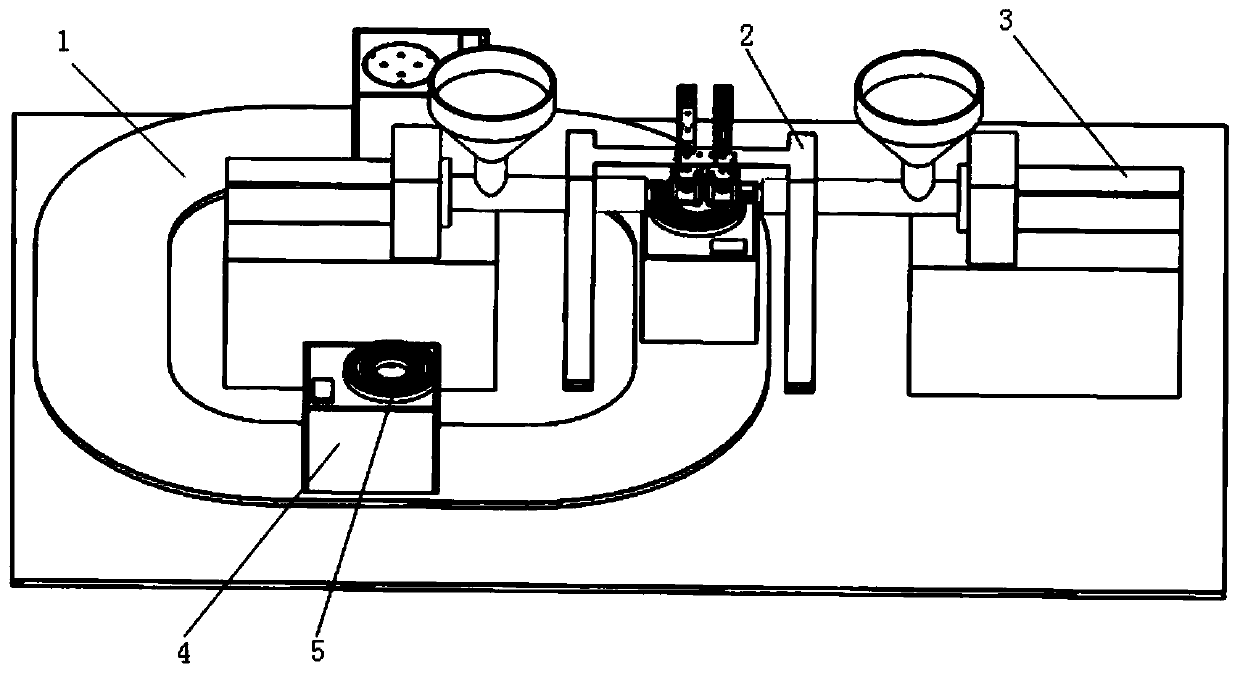 Punching machine and punching feeding device for flexible material