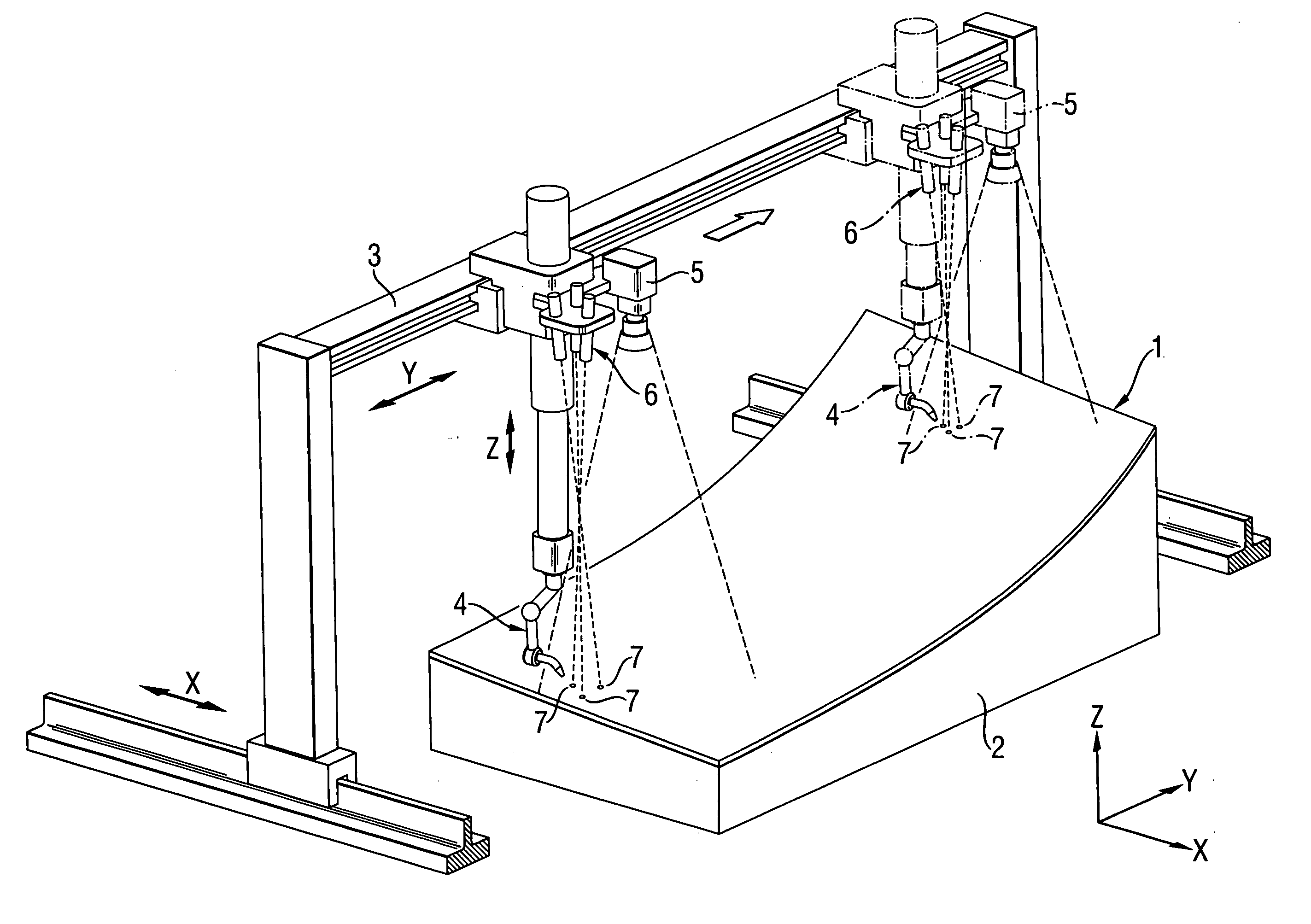 Method of controlling the welding of a three-dimensional structure