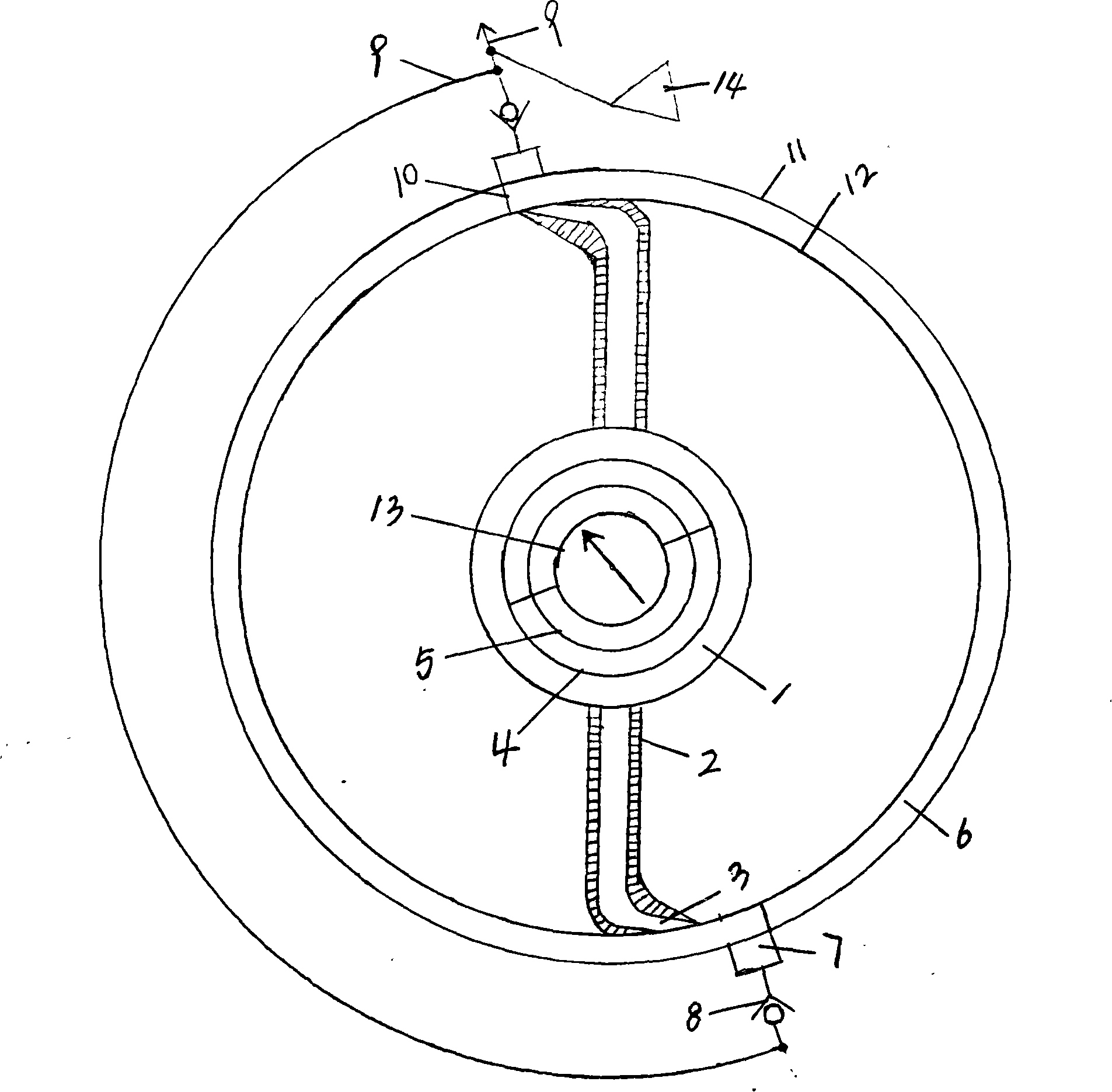 Plural serial stage jet type wind turbine