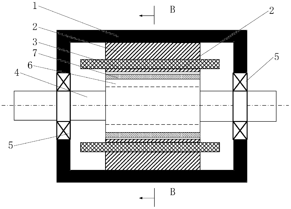 A Permanent Magnet Motor with Reduced Pole Frequency and Slot Frequency Radial Electromagnetic Exciting Force