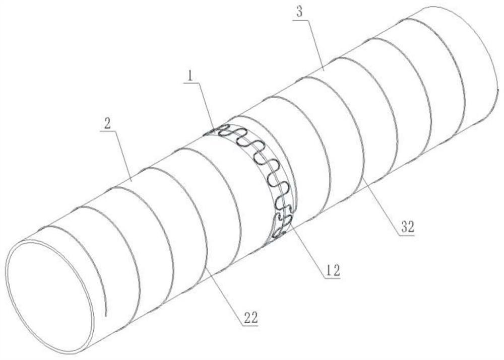 Optical fiber sensor hot-melting packaging belt, metal pressure pipeline and manufacture method of metal pressure pipeline