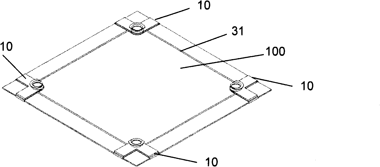 Curtain wall unit lifting device and construction method thereof