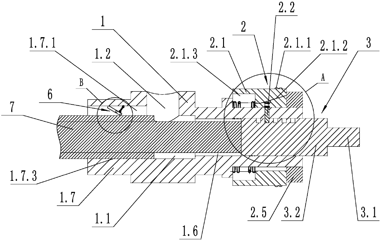 Electric wire stripping combined device of cable insulating layer