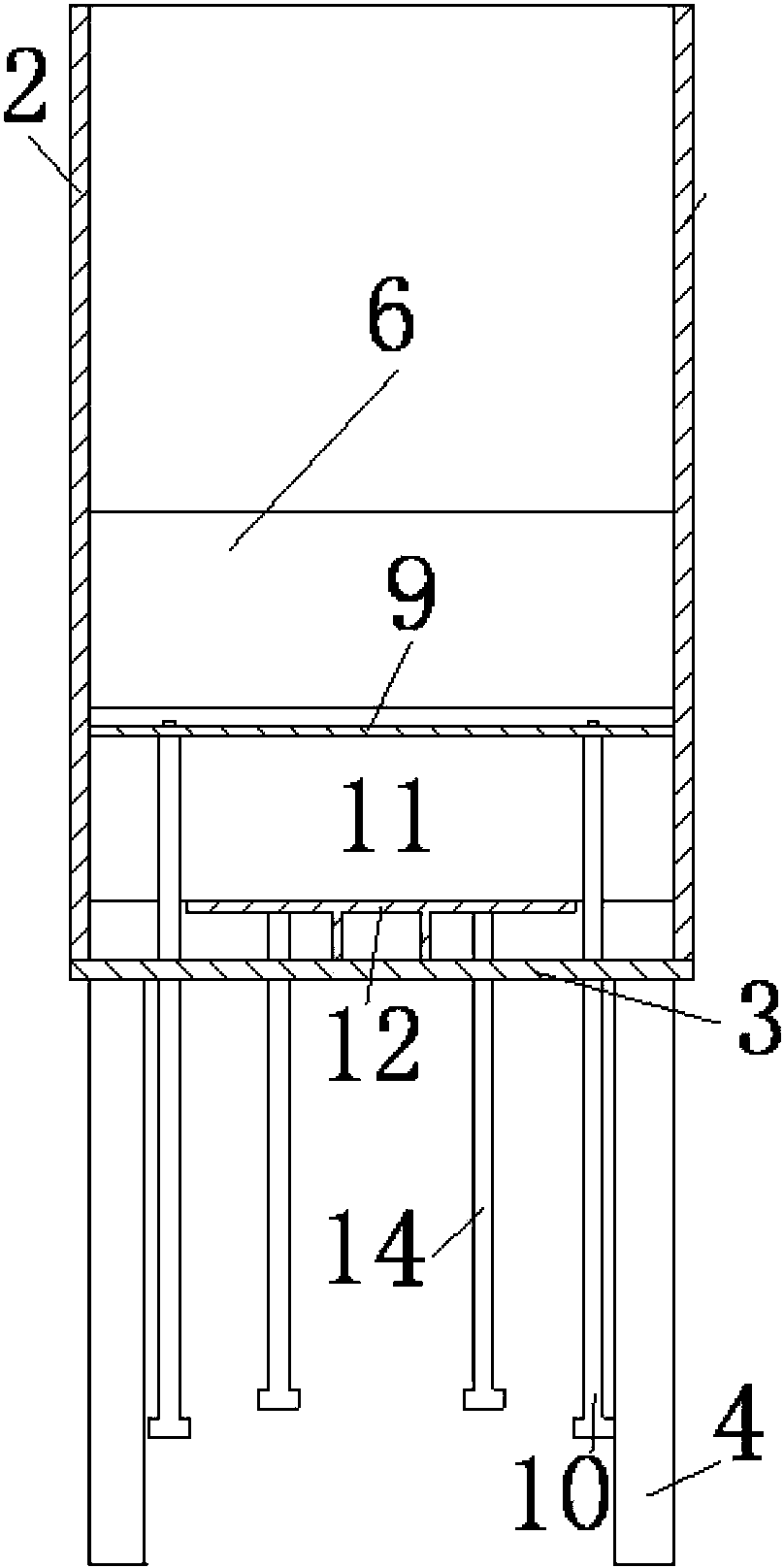 Apparatus and method for soil arch test