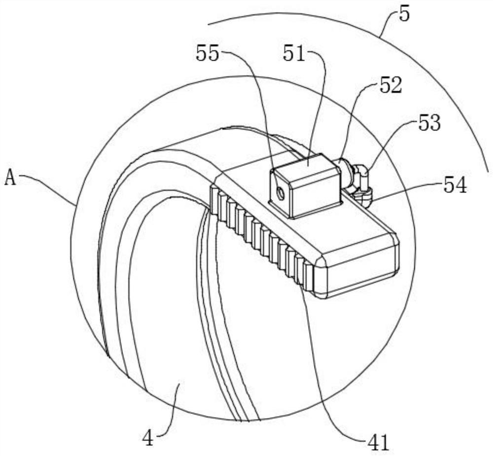 U-shaped clamp for neurosurgery operation