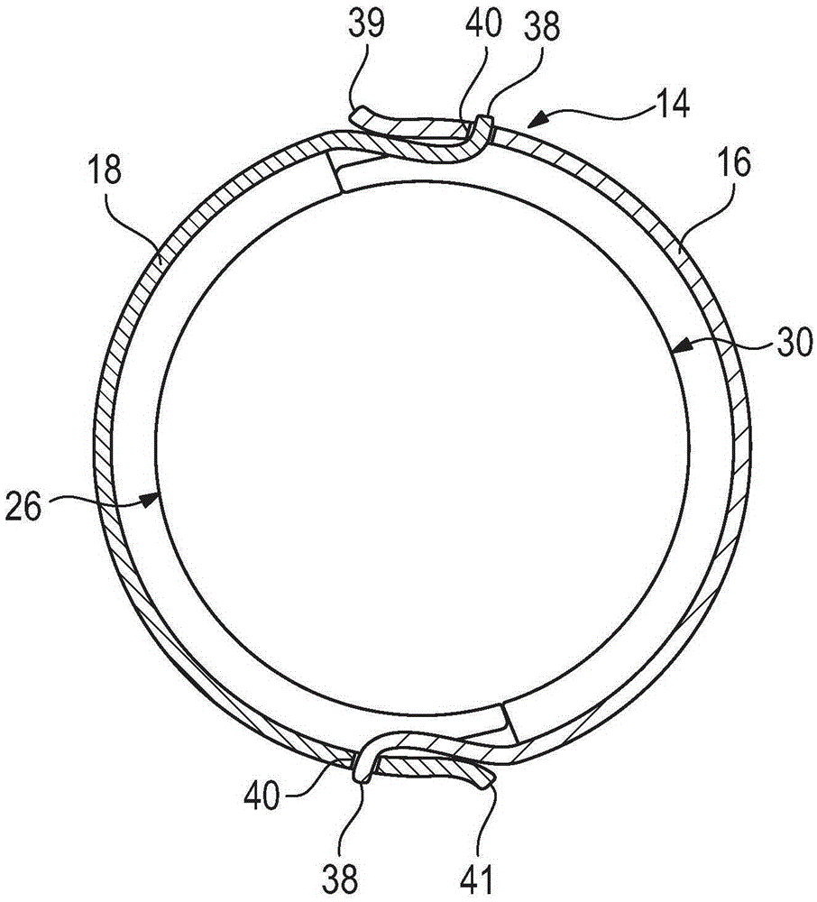 Connection arrangement of torque transmission used for motor vehicle transmission system