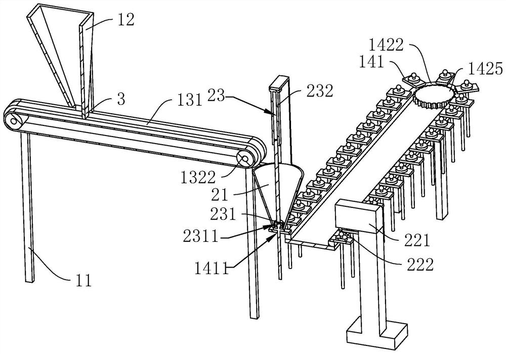 An automatic installation dustproof ring device