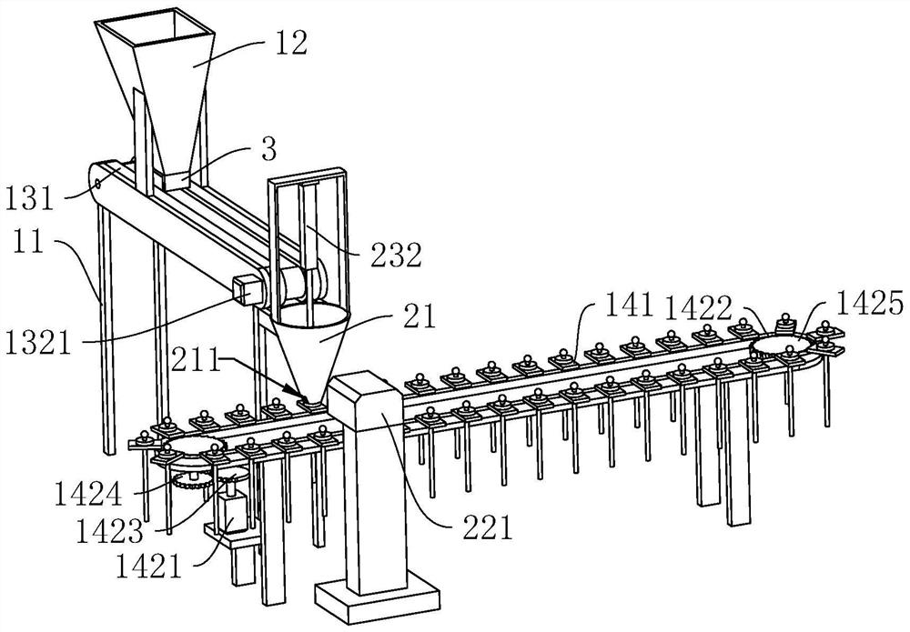 An automatic installation dustproof ring device