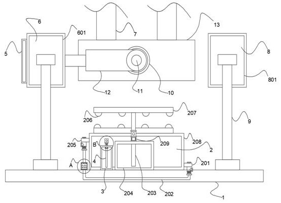 High-density interconnection printed circuit board treatment technology and treatment equipment