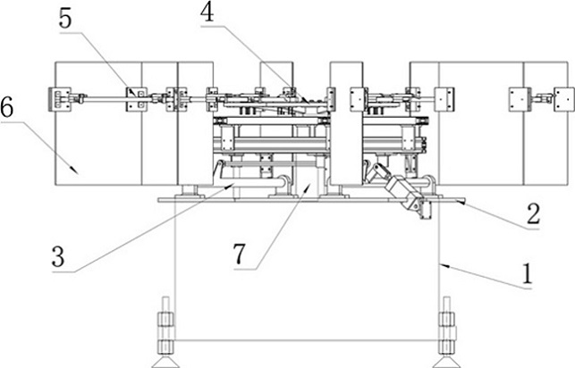 A mechanical transmission feeding device