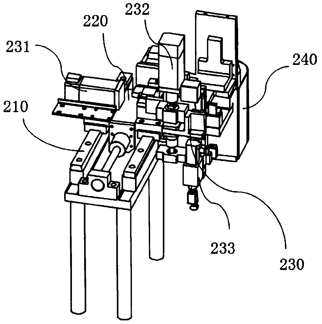 Photographing material matting equipment