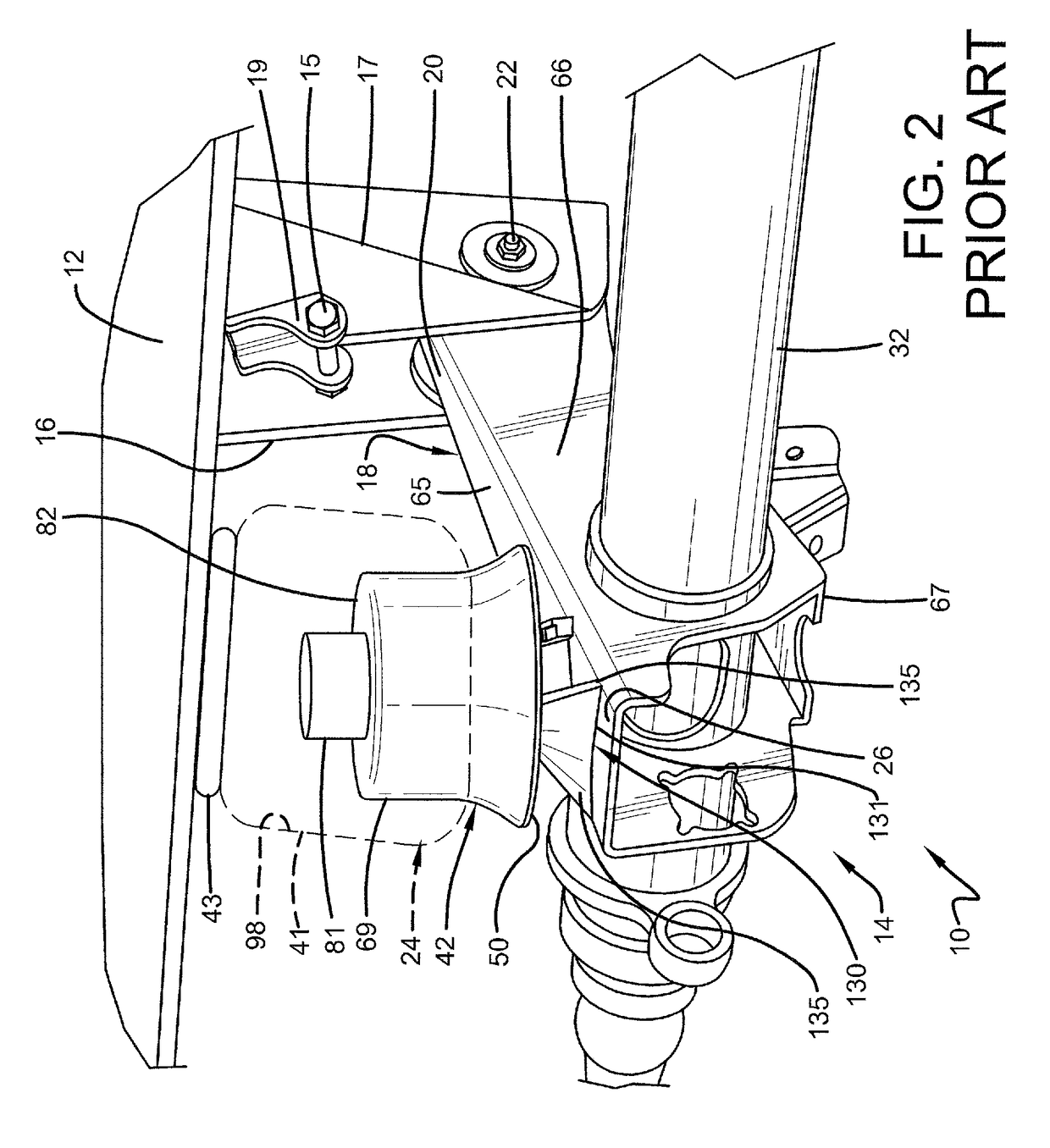 Air spring with damping characteristics for heavy-duty vehicles