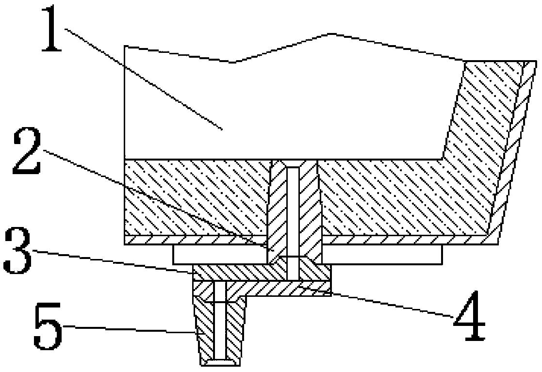 A ladle nozzle capable of increasing self-opening rate