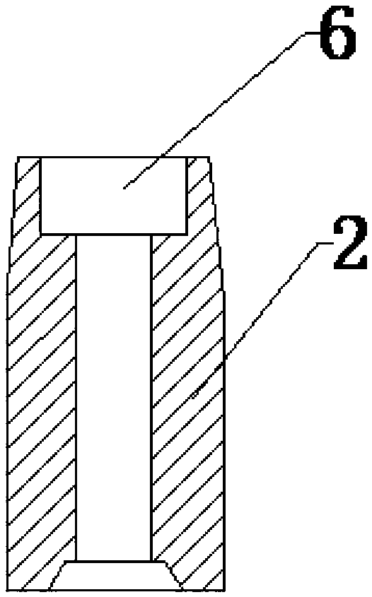 A ladle nozzle capable of increasing self-opening rate