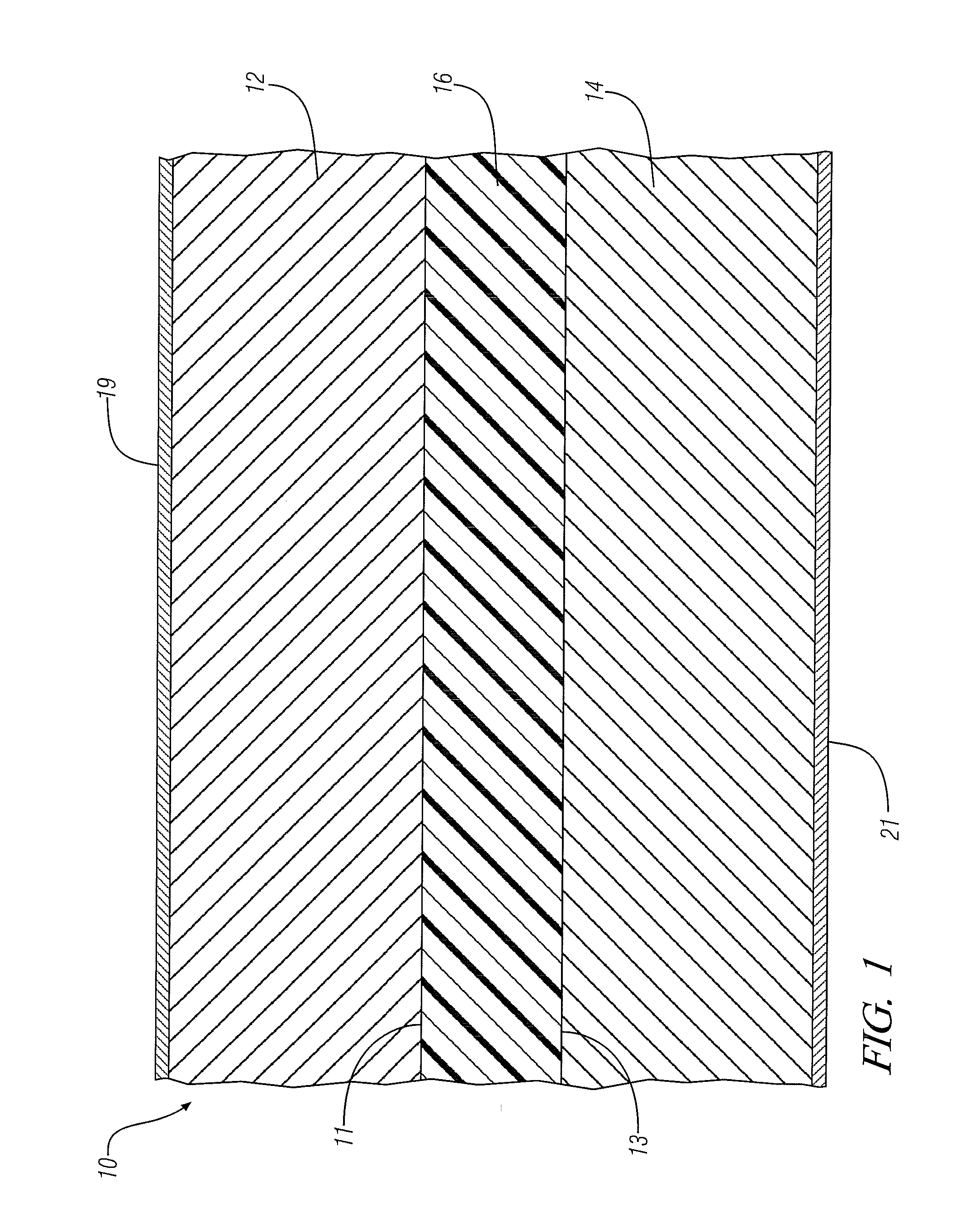 Laminated steel with compliant viscoelastic core