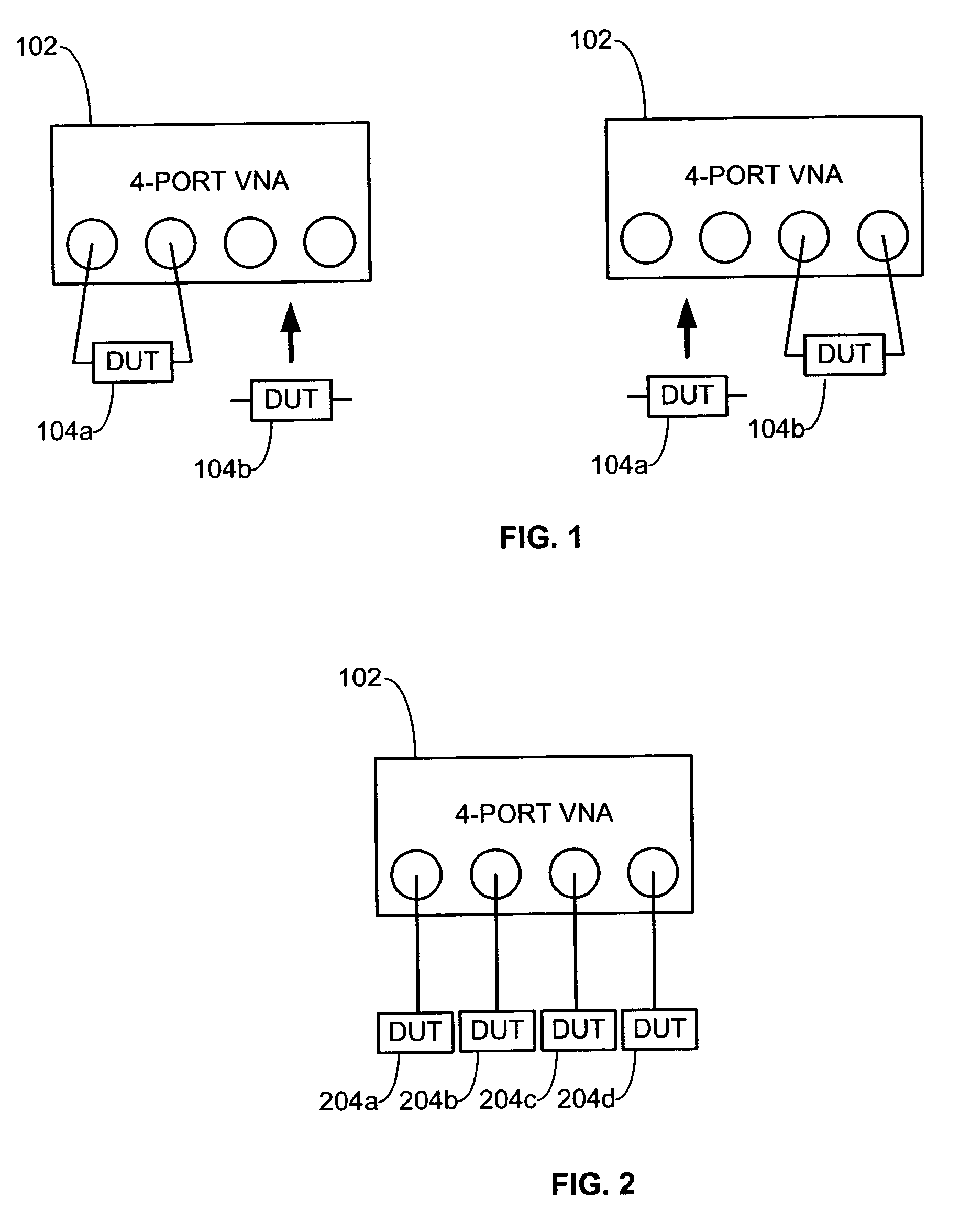 Flexible vector network analyzer measurements and calibrations