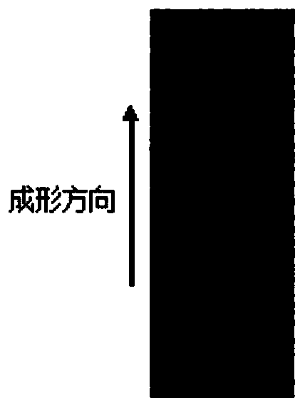 Selective laser melting preparation method of porous structure variable-density-gradient metal material