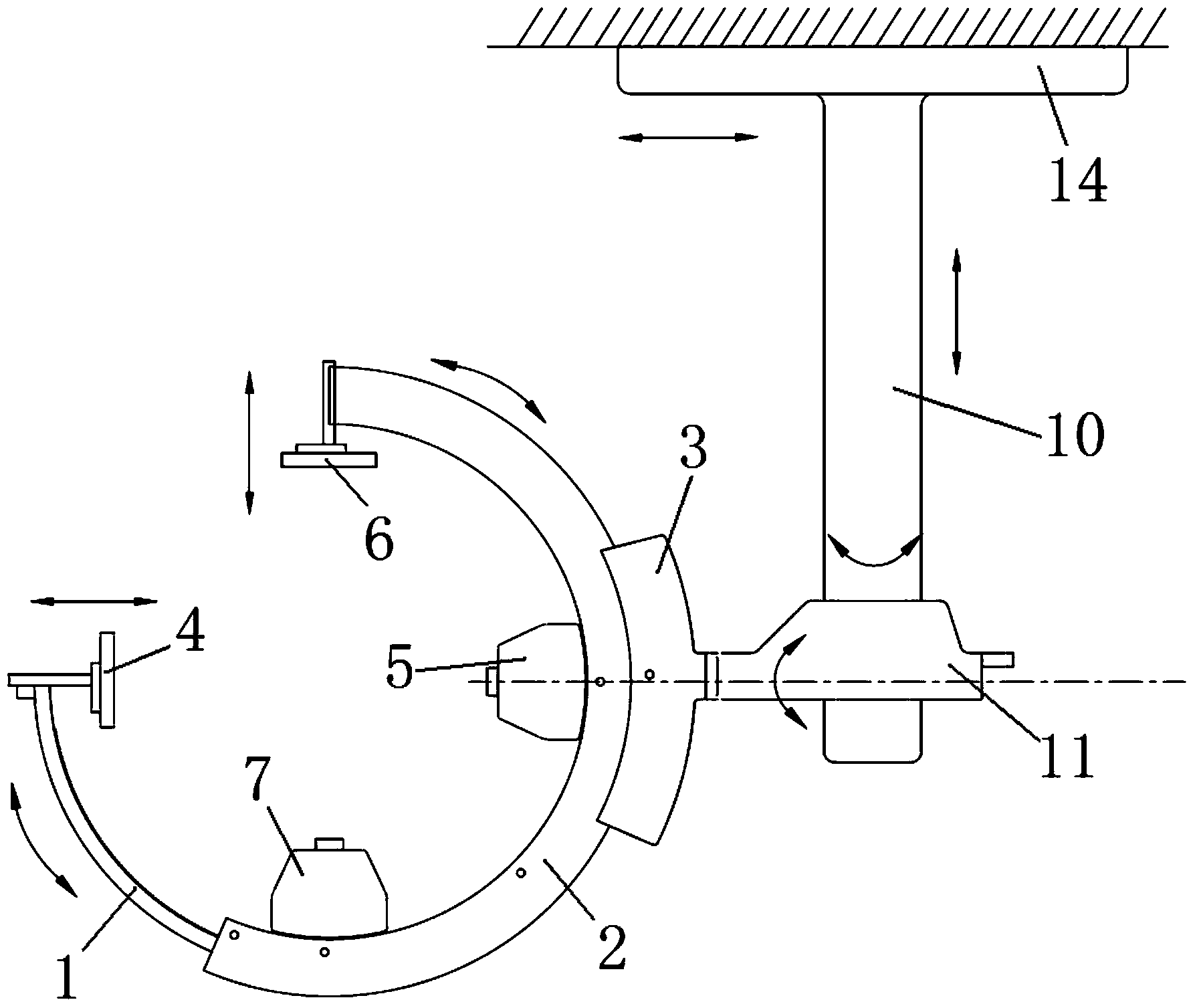 Dual-plane X-ray imaging device