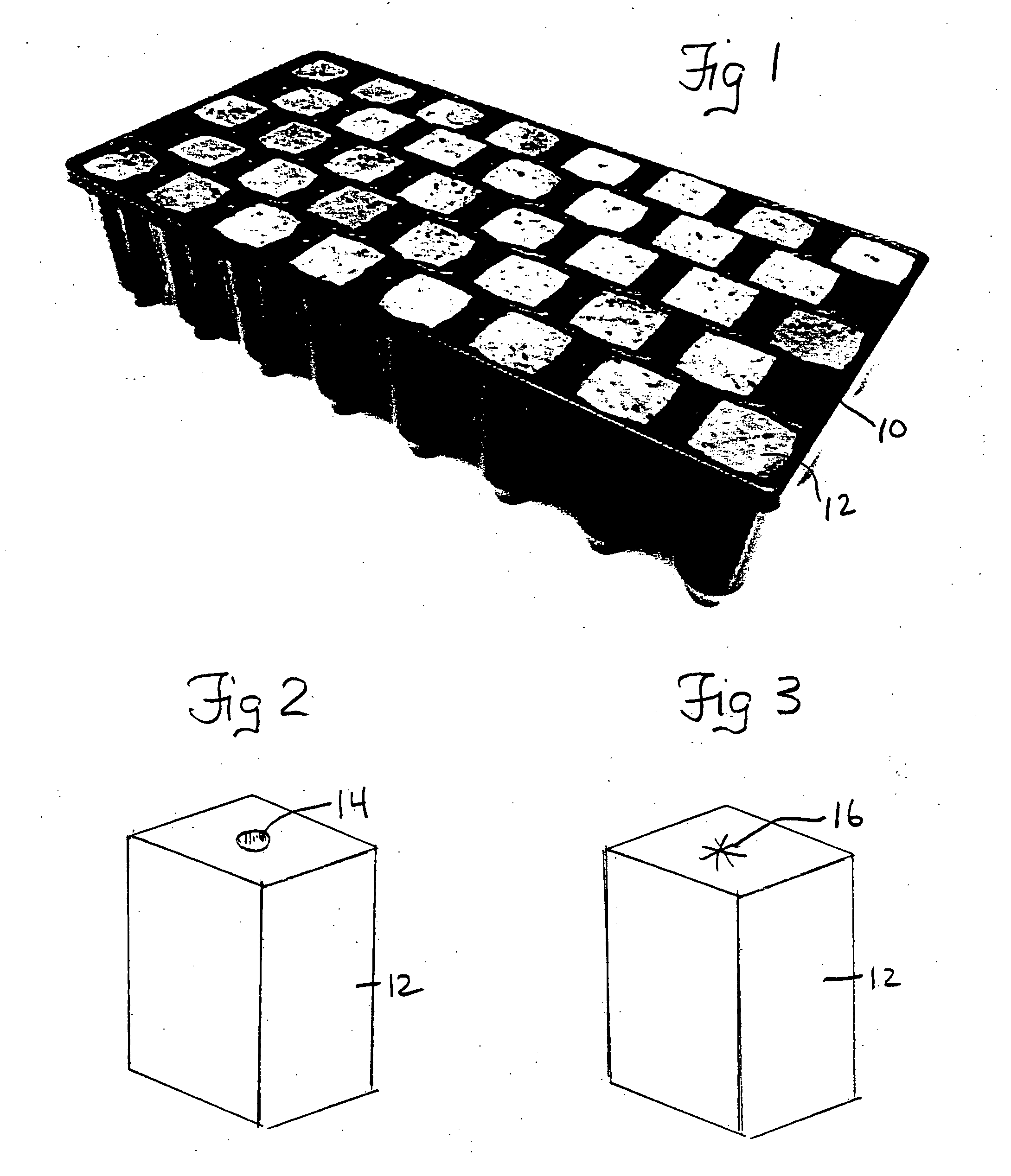 Agricultural foam growing material