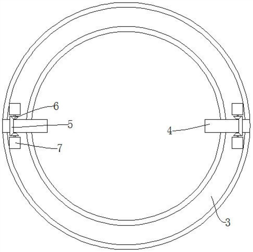 A basketball throwing device for physical education teaching