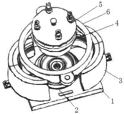 Hub die-casting mould