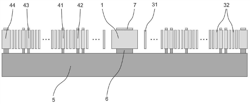 Nested ring microelectromechanical vibrating gyroscope with meandering flexible rings