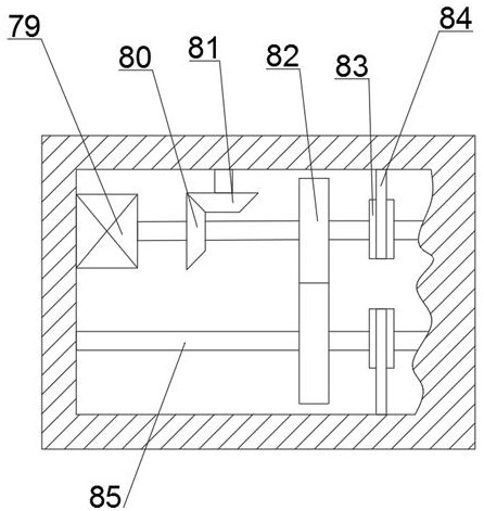 Automatic singeing device used for fabric machining