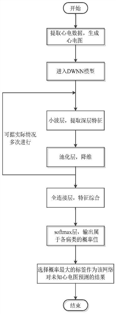 An ECG signal recognition method based on dwnn framework