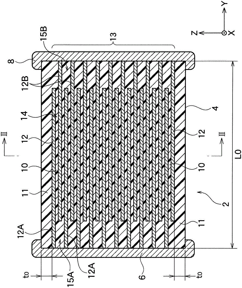 Multilayer ceramic electronic device