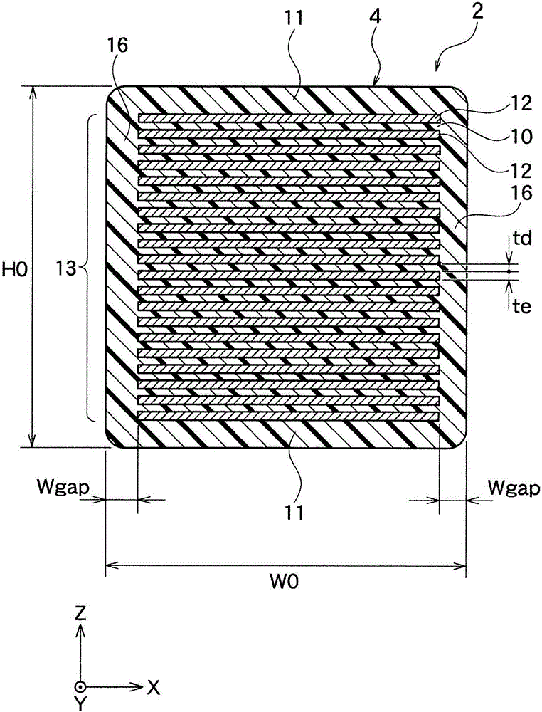 Multilayer ceramic electronic device