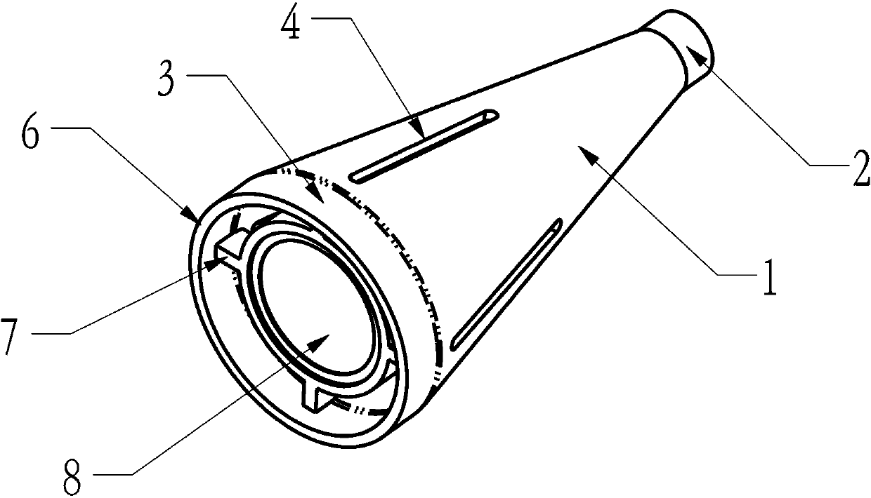 Horse head string instrument with sound post having pickup function