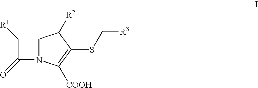 Bactericidal Anti-mrsa active pharmaceutical composition containing carbapenems